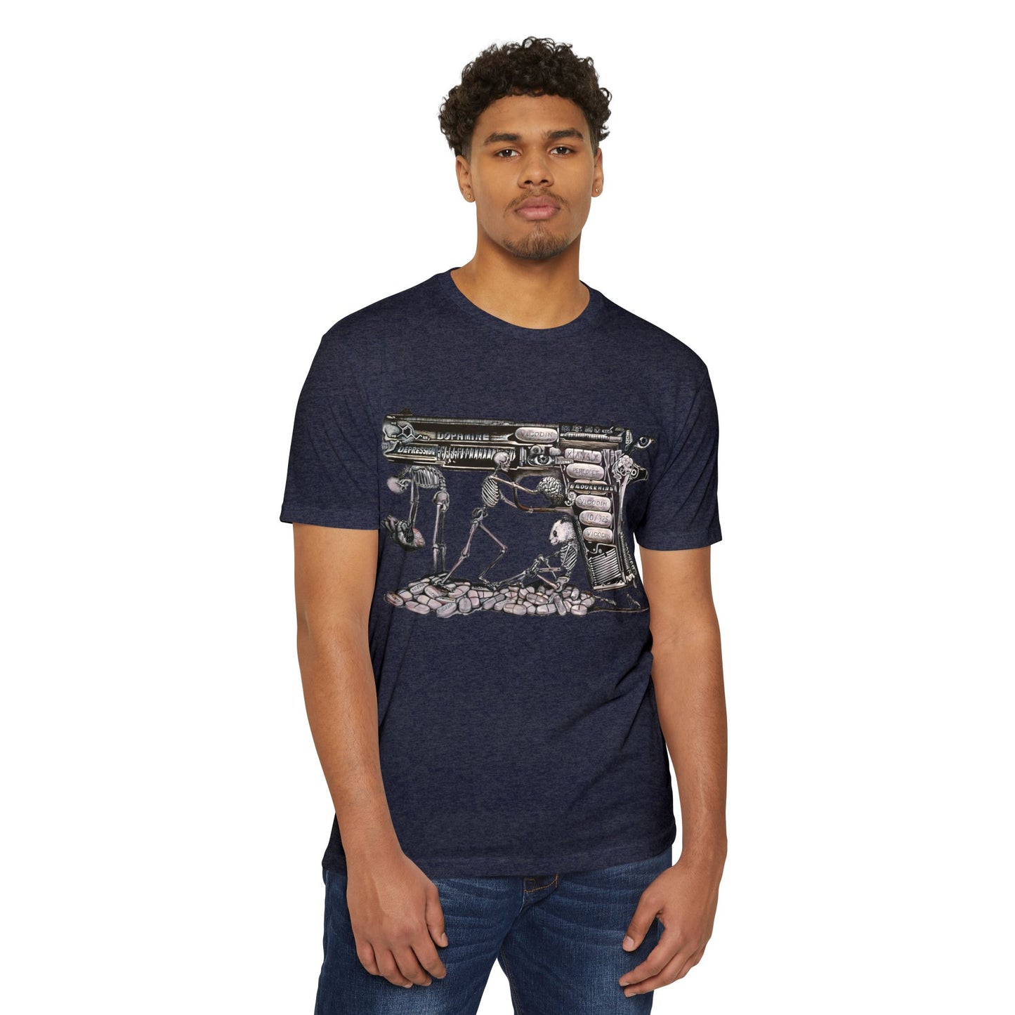 Unisex CVC Jersey T-shirt "whats in your gun"