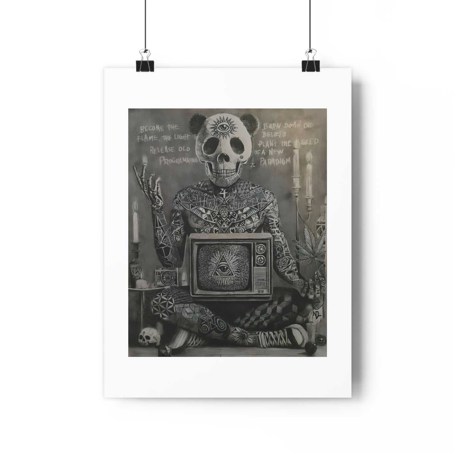 "Programming" Giclée Art Print