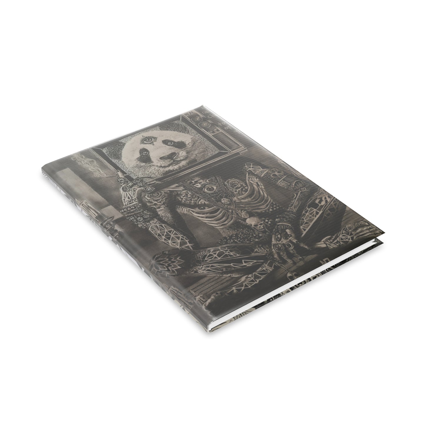 Art Hardcover Notebook with Puffy Cover