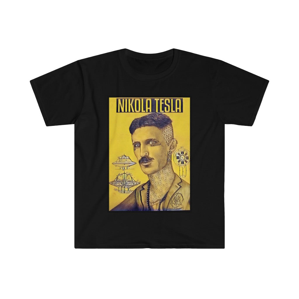 Unisex Softstyle T-Shirt Nikola Tesla 2022