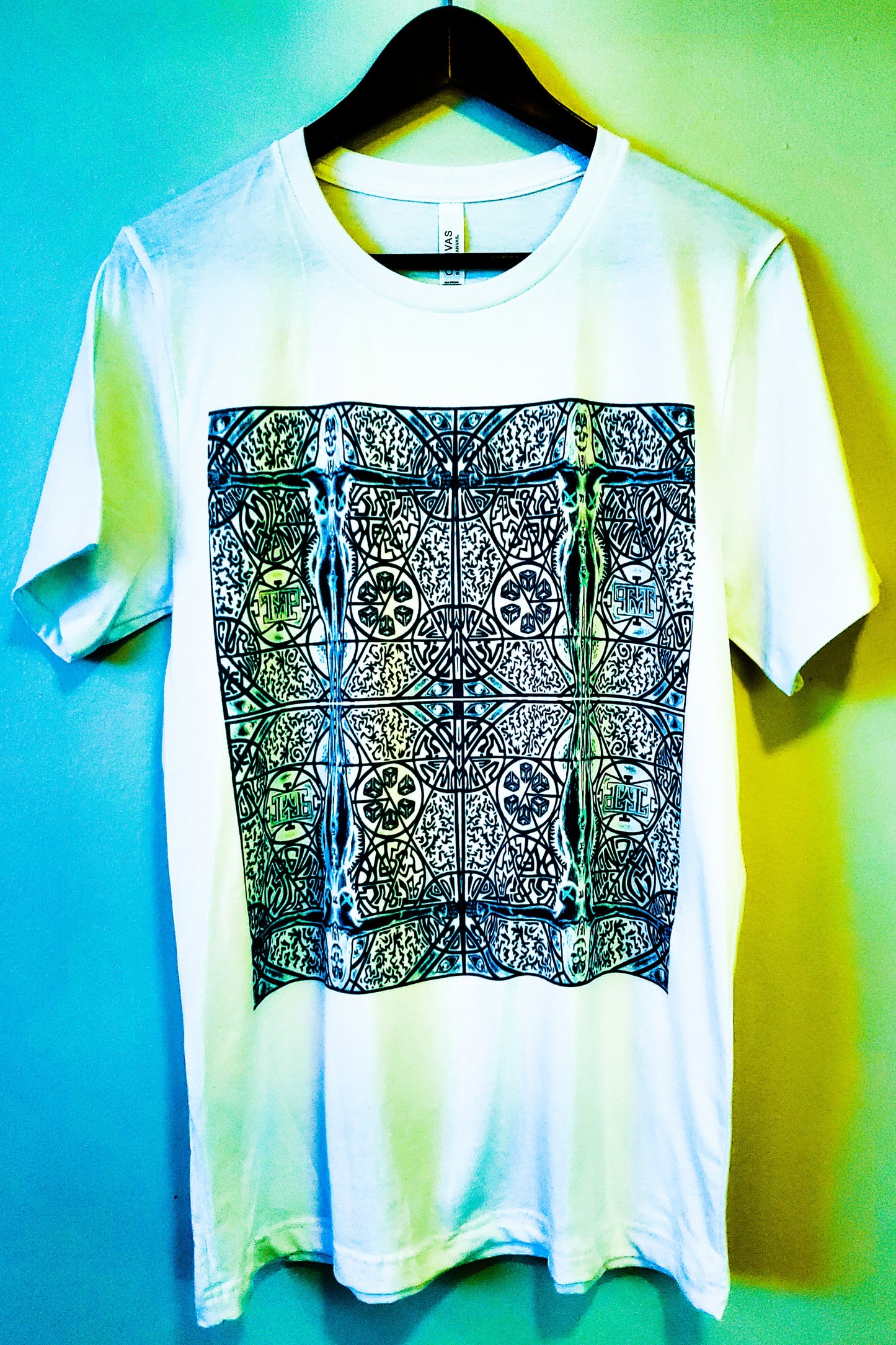 Unisex Vintage Jersey Short Sleeve Tee Inverted Vitruvian Woman