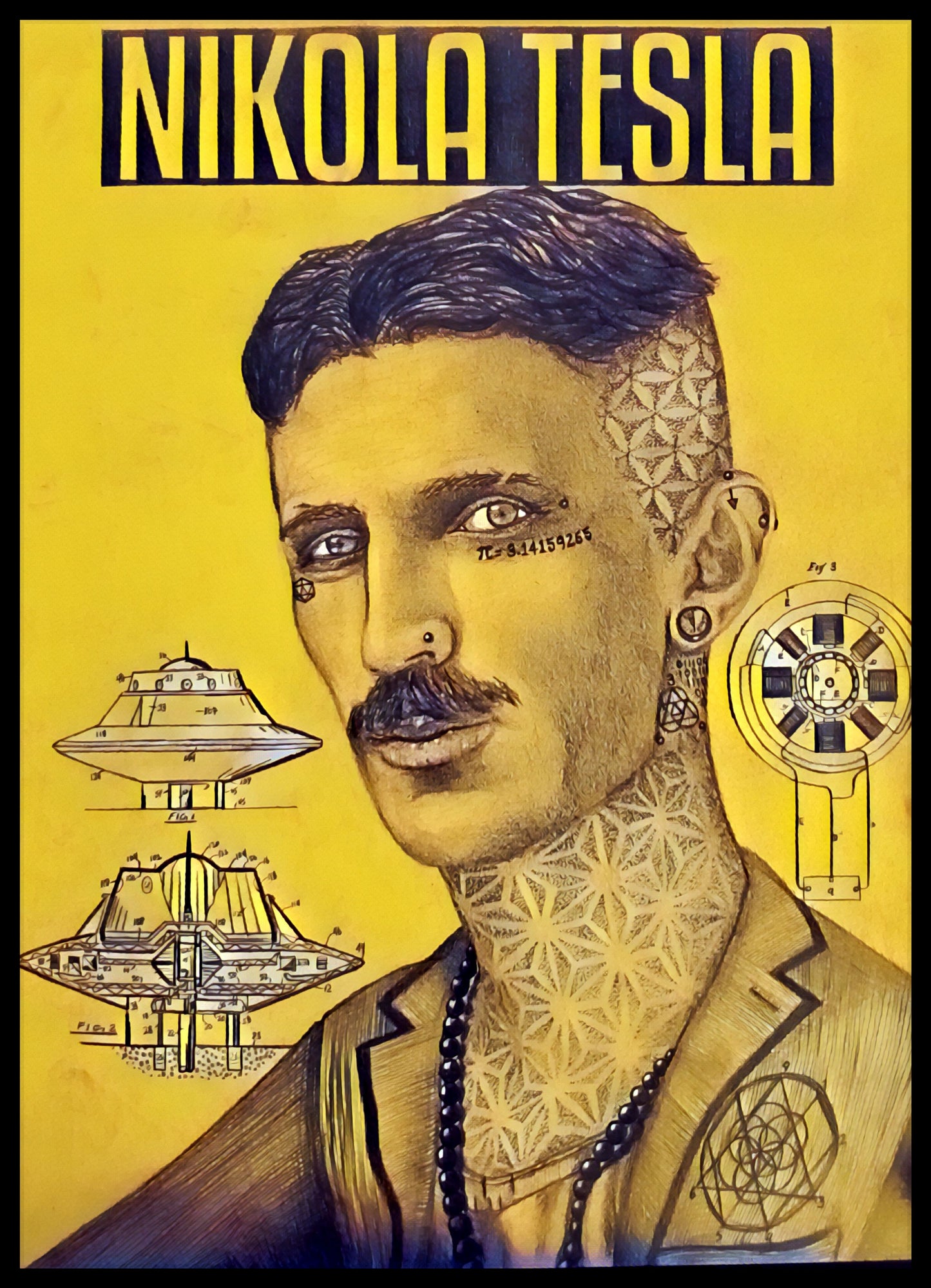 Unisex Softstyle T-Shirt Nikola Tesla 2022